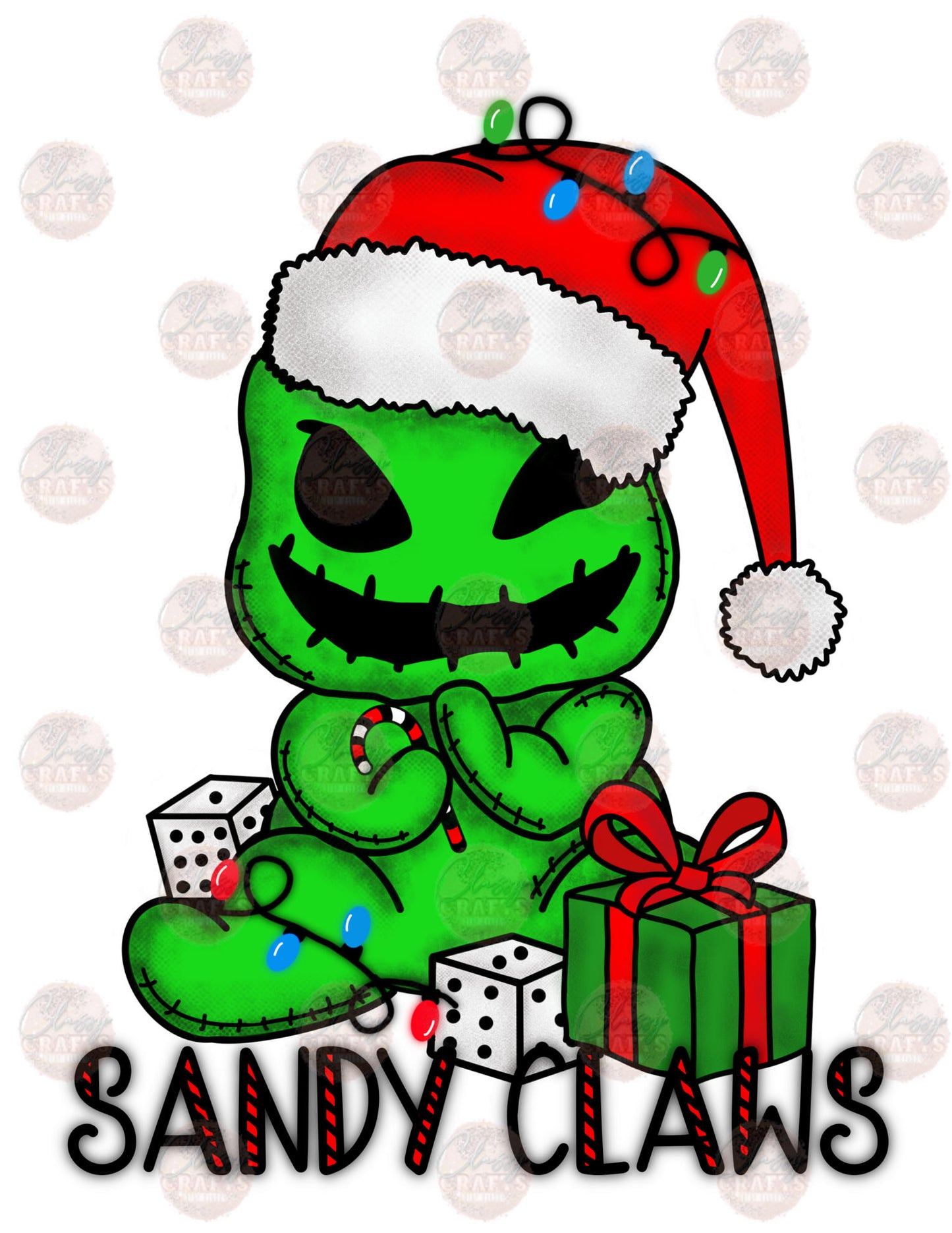Sandy Claws Transfer
