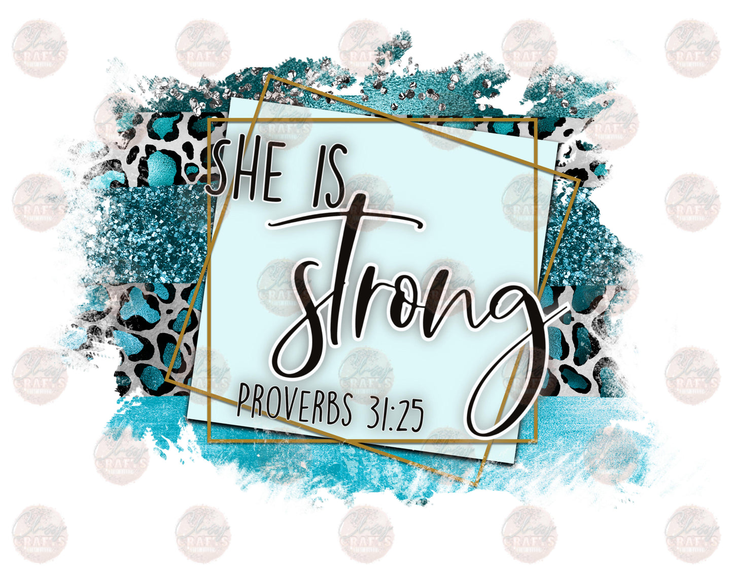 She Is Strong-Turq Transfer