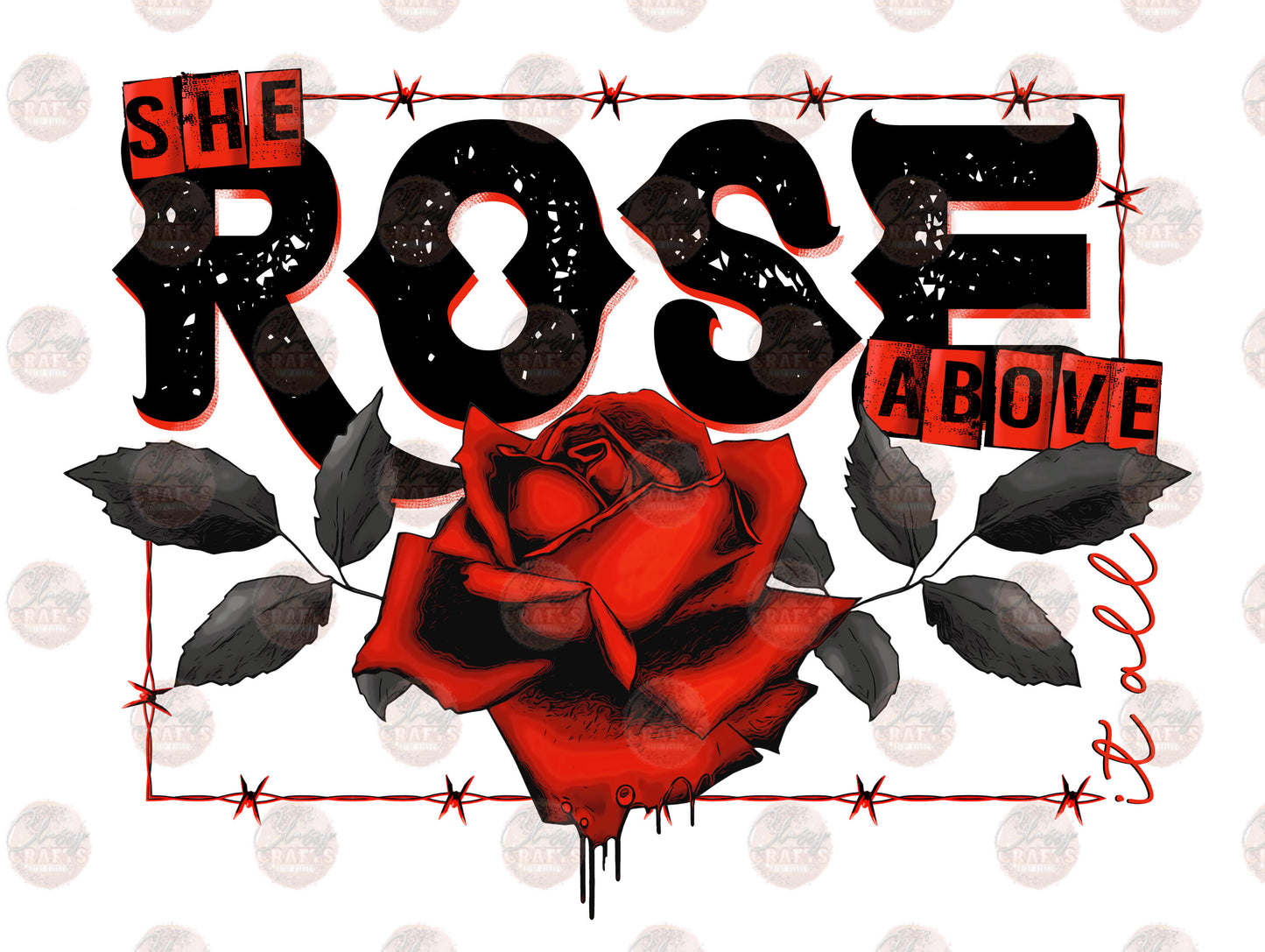 She Rose Above It All Transfer