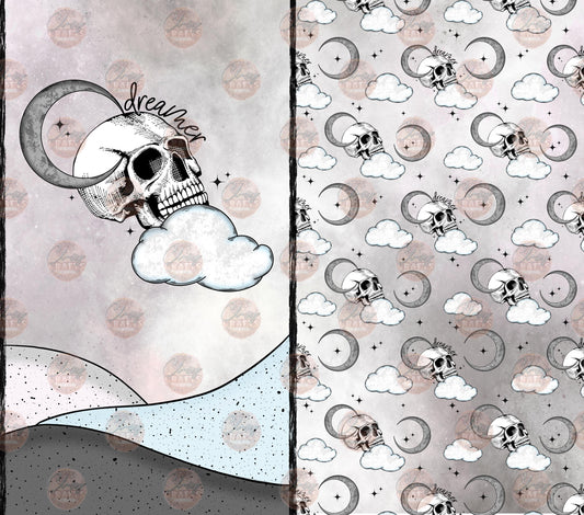 Skellie Clouds Tumbler Wrap