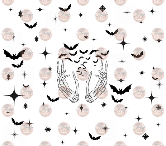 Skellie Hand Bat 2 Tumbler Wrap