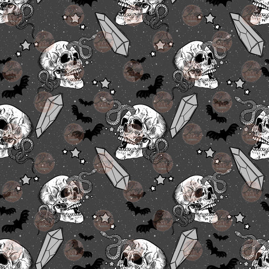 Skull Snake 1 Seamless Wrap