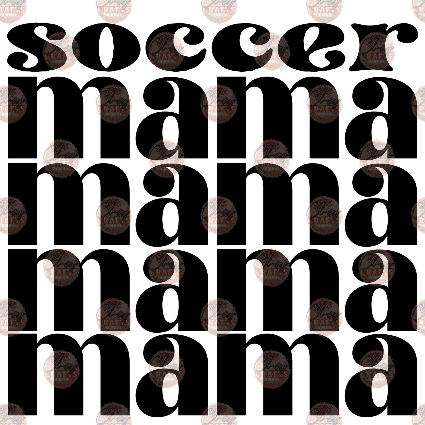 Soccer Mama Retro Transfer