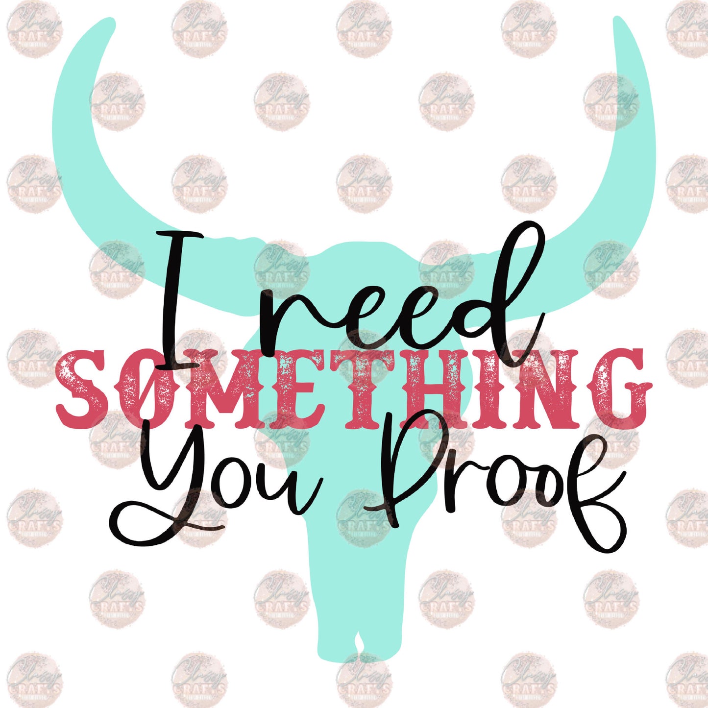 You Proof Skull Transfer