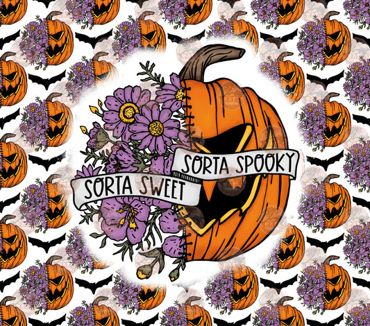Sorta Sweet Sorta Spooky Tumbler Wrap