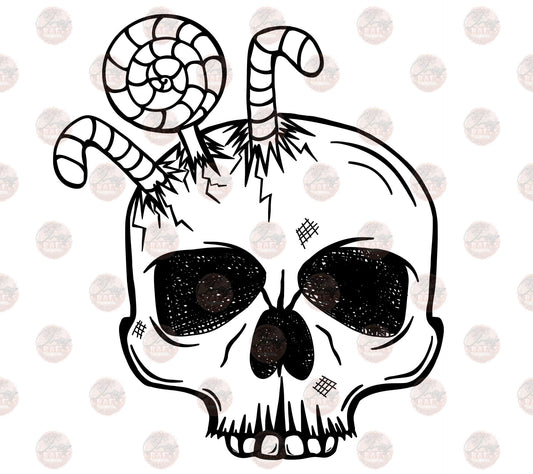 Sorta Twisted Skull Transfer