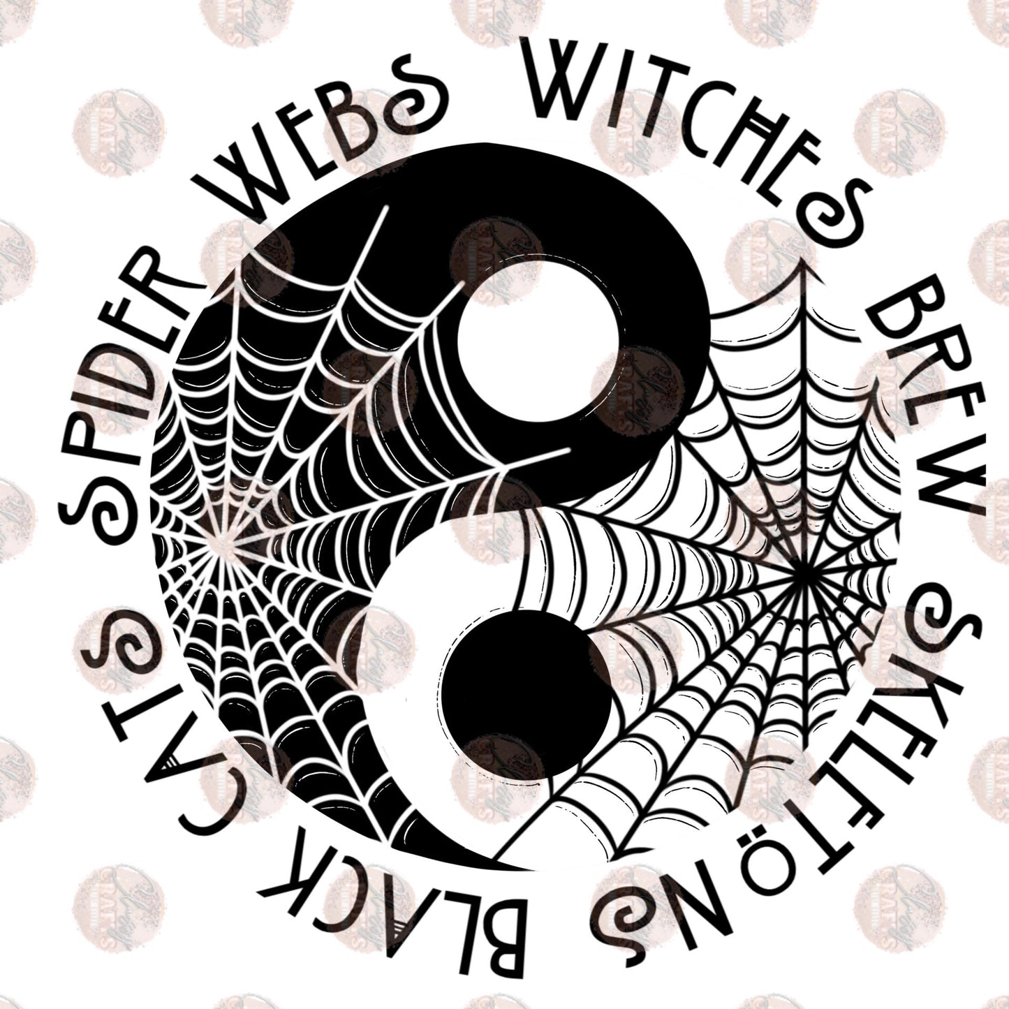 Spider Web Yin Yang Transfer