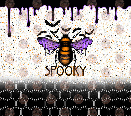 Spooky Bee Tumbler Wrap