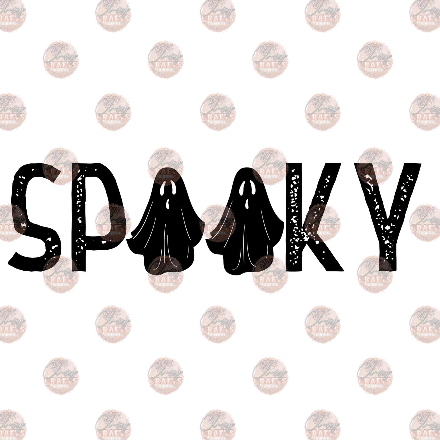 Spooky Black Transfer