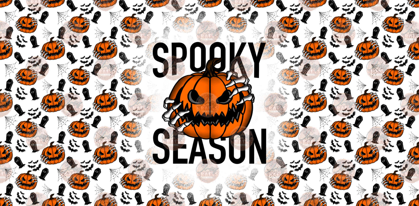 Spooky Pumpkin Season 2 16oz Libbey Wrap