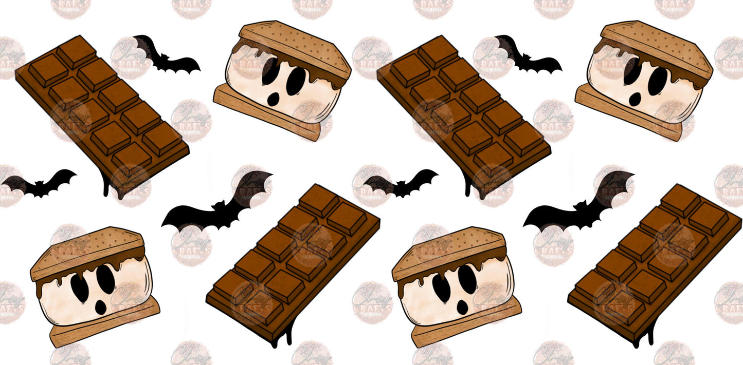 Spooky Smore 16oz Libbey Wrap