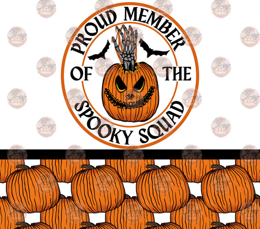 Spooky Squad Season Tumbler Wrap