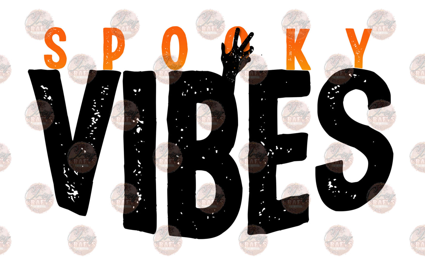 Spooky Vibes Zombie Hand Transfer