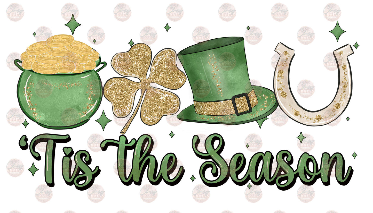 St. Patricks Day Tis The Season Transfer