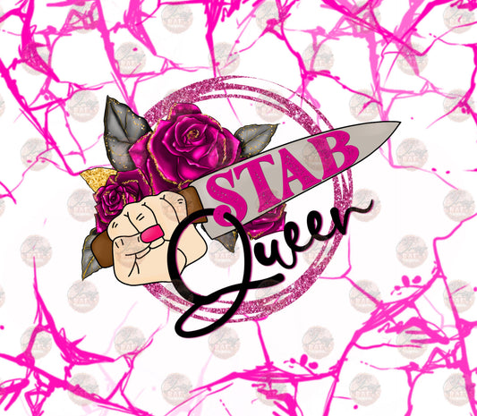 Stab Queen Tumbler Wrap