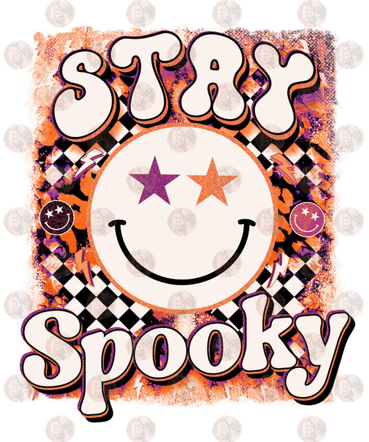 Stay Spooky Orange Transfer