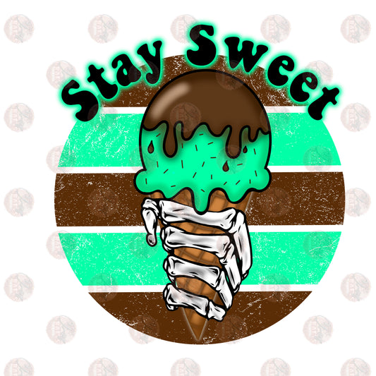 Stay Sweet Cone Transfer