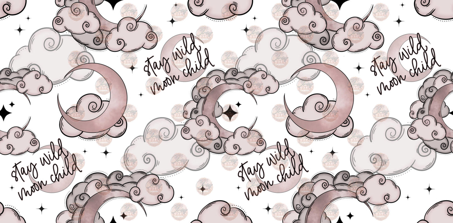 Stay Wild Moon Child 16oz Libbey Wrap