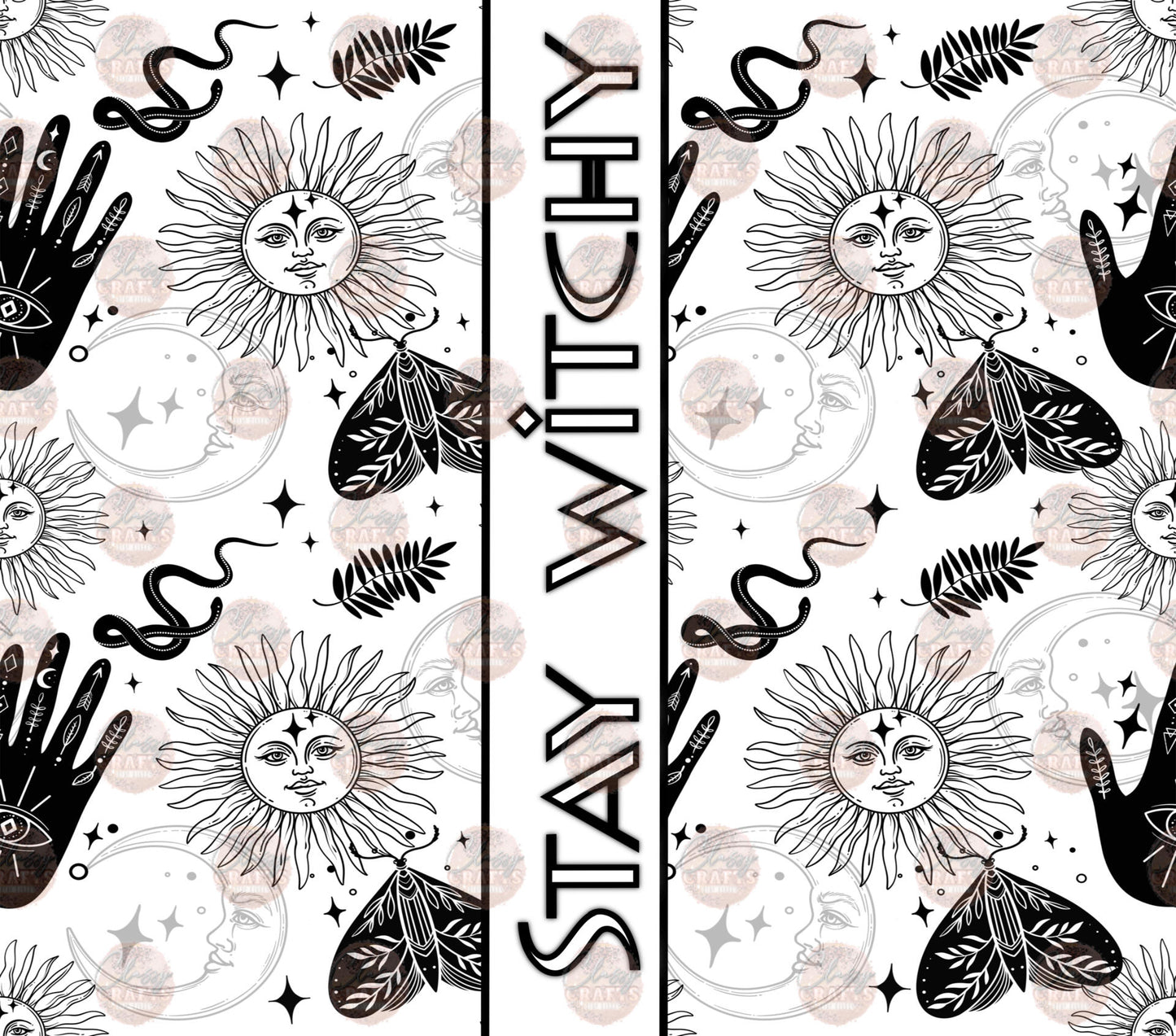 Stay Witchy Tumbler Wrap