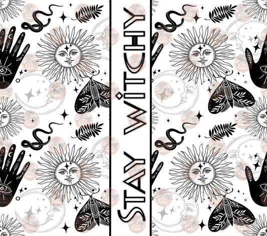 Stay Witchy Tumbler Wrap