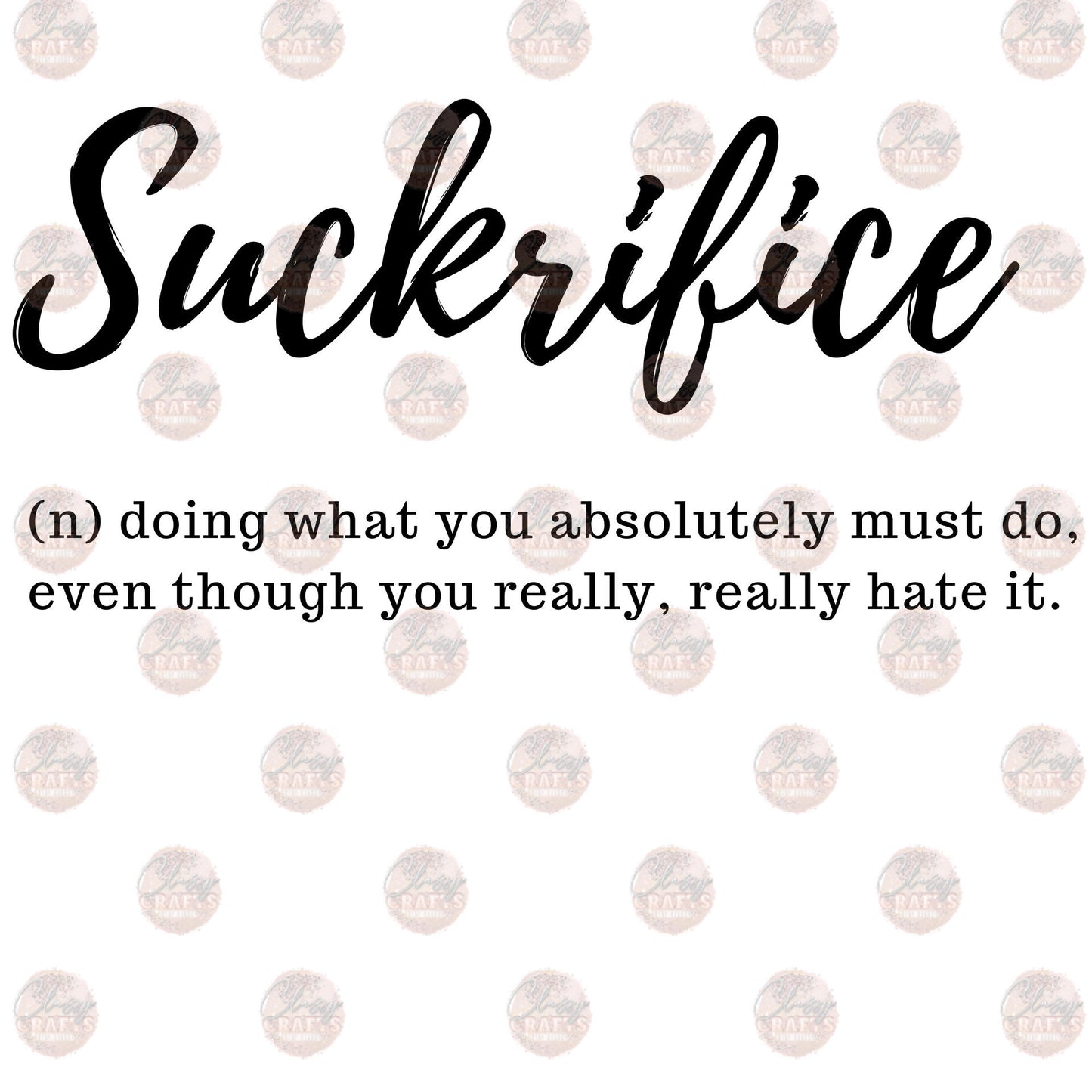 Suckrifice Transfer