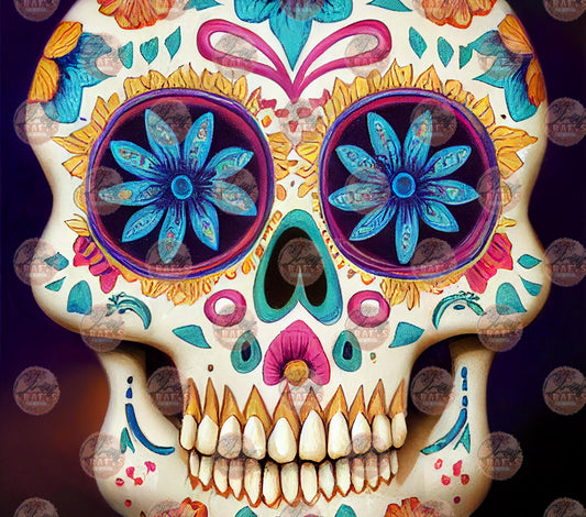 Sugar Skull 1 Tumbler Wrap