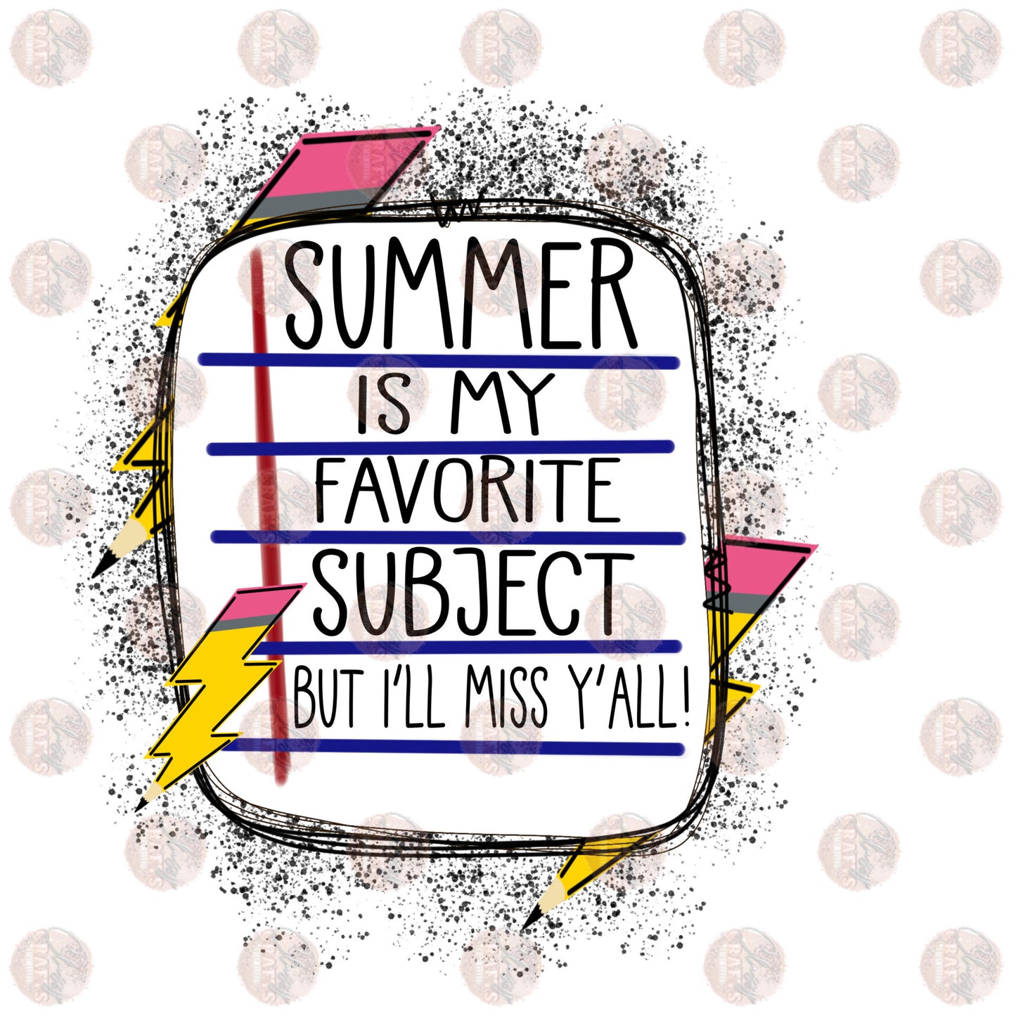 Summer Is My Favorite Subject Transfer