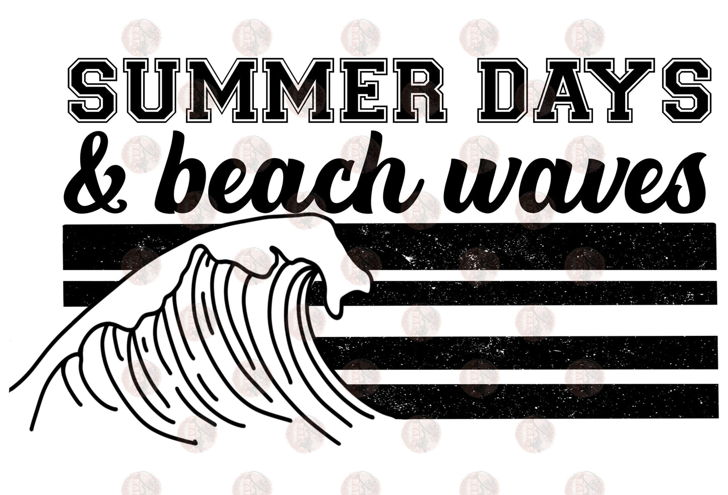 Summer Days Beach Waves Transfer