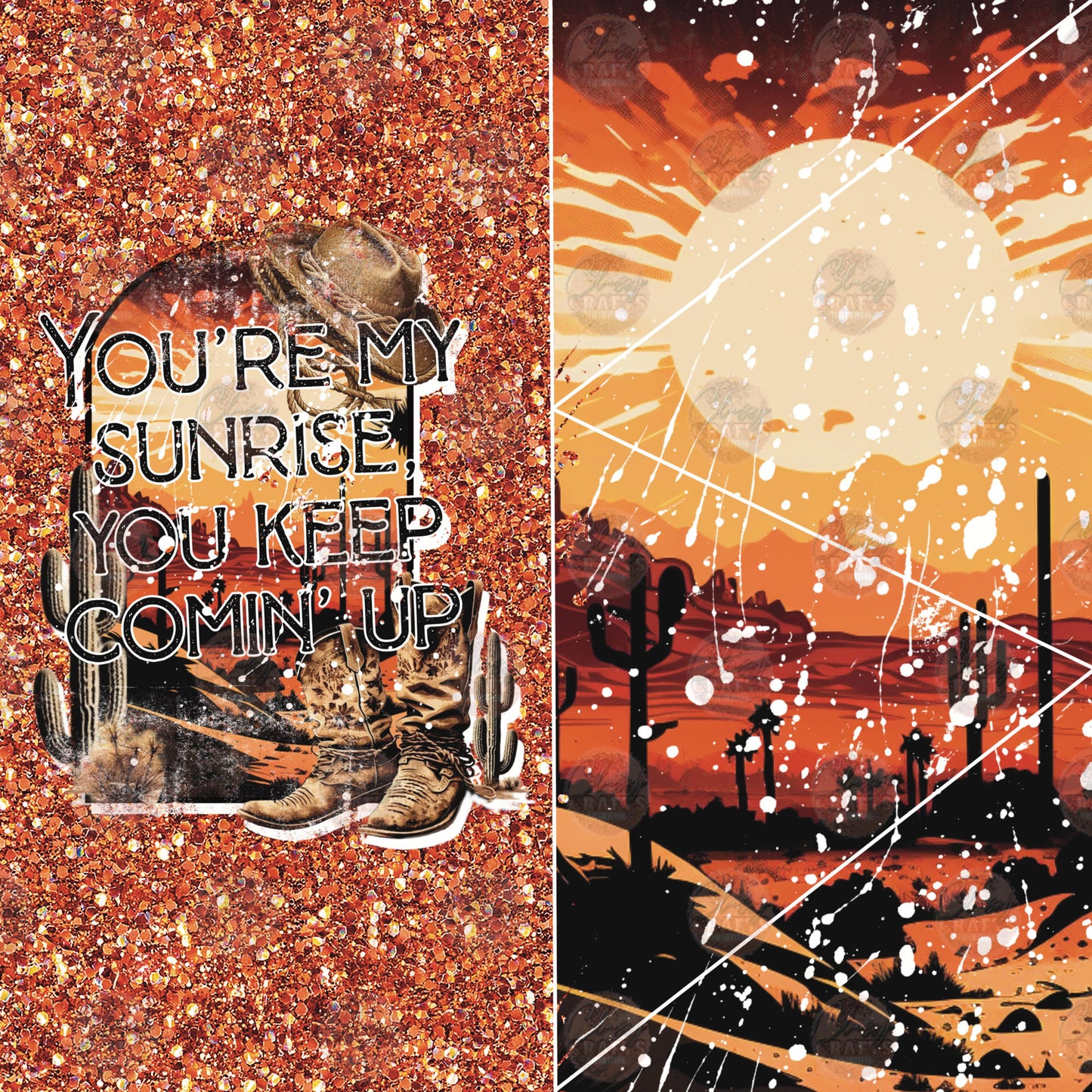 Sunrise, Comin' Up Tumbler Wrap