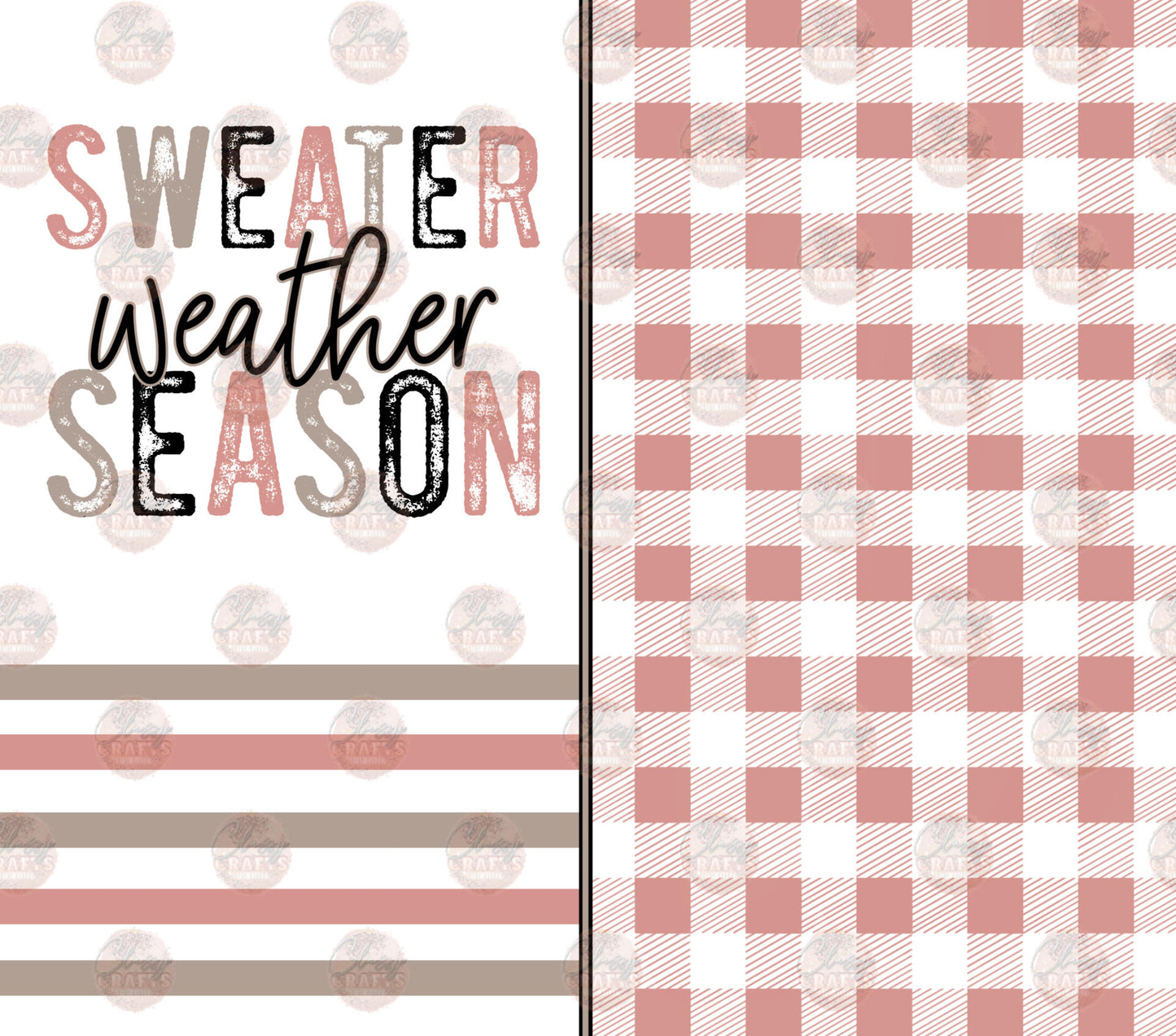 Sweater Season Tumbler Wrap