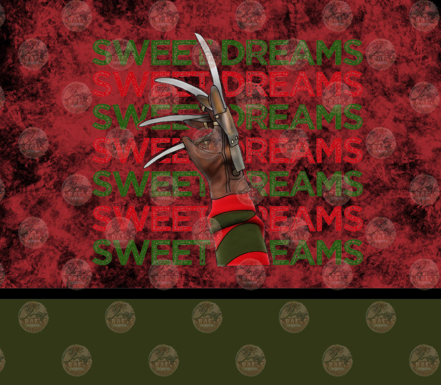 Sweet Dreams Tumbler Wrapnsfer