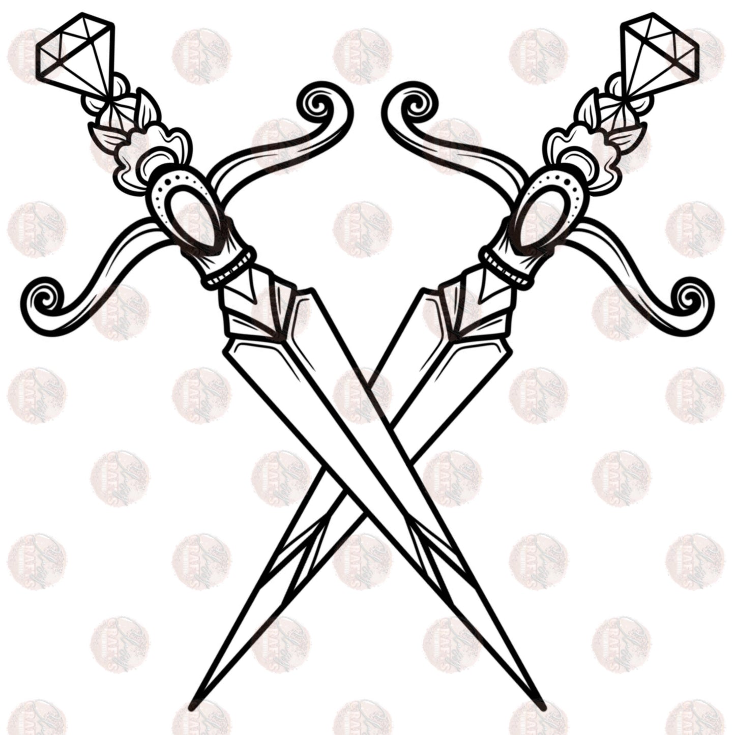 Swords - Sublimation Transfer