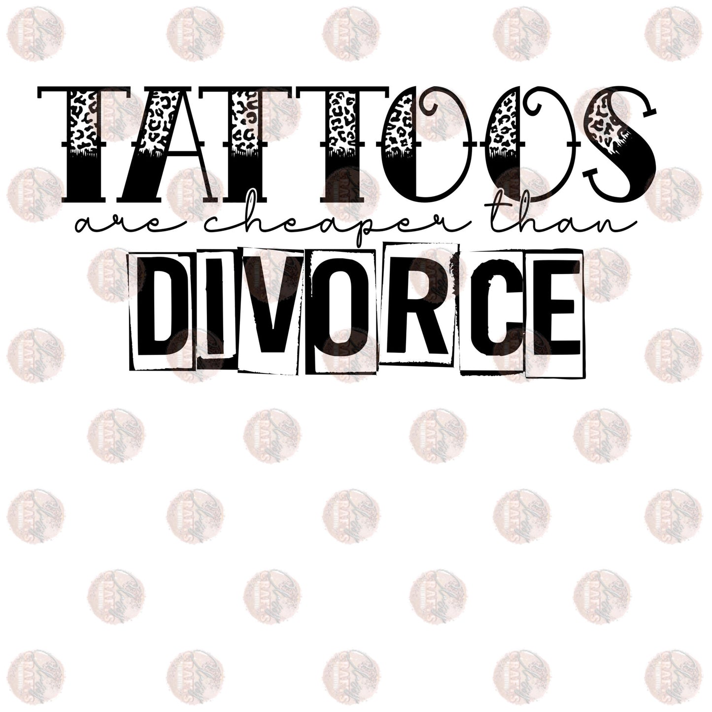 Tattoos Block Divorce Blk Transfer