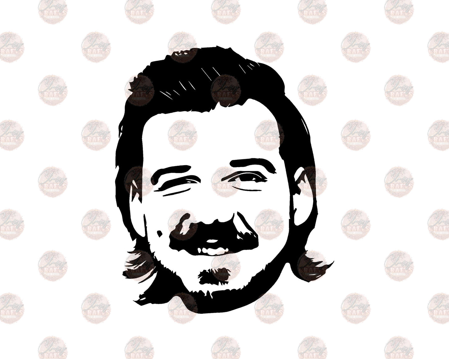 The Man Portrait Transfer