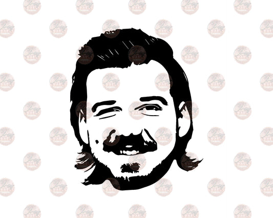 The Man Portrait Transfer