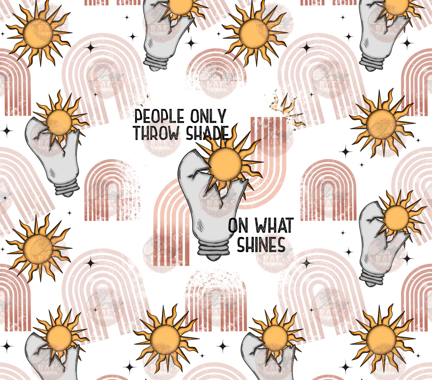 Throw Shade Tumbler Wrap