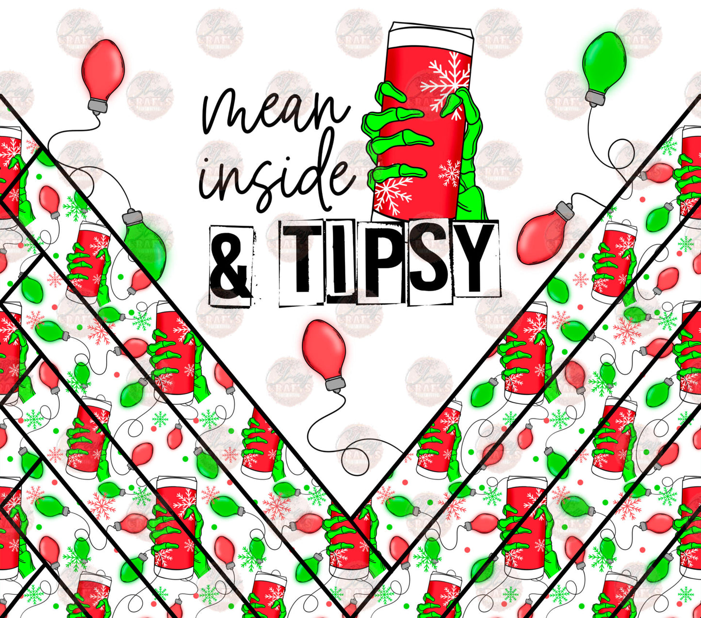 Tipsy Tumbler Wrap