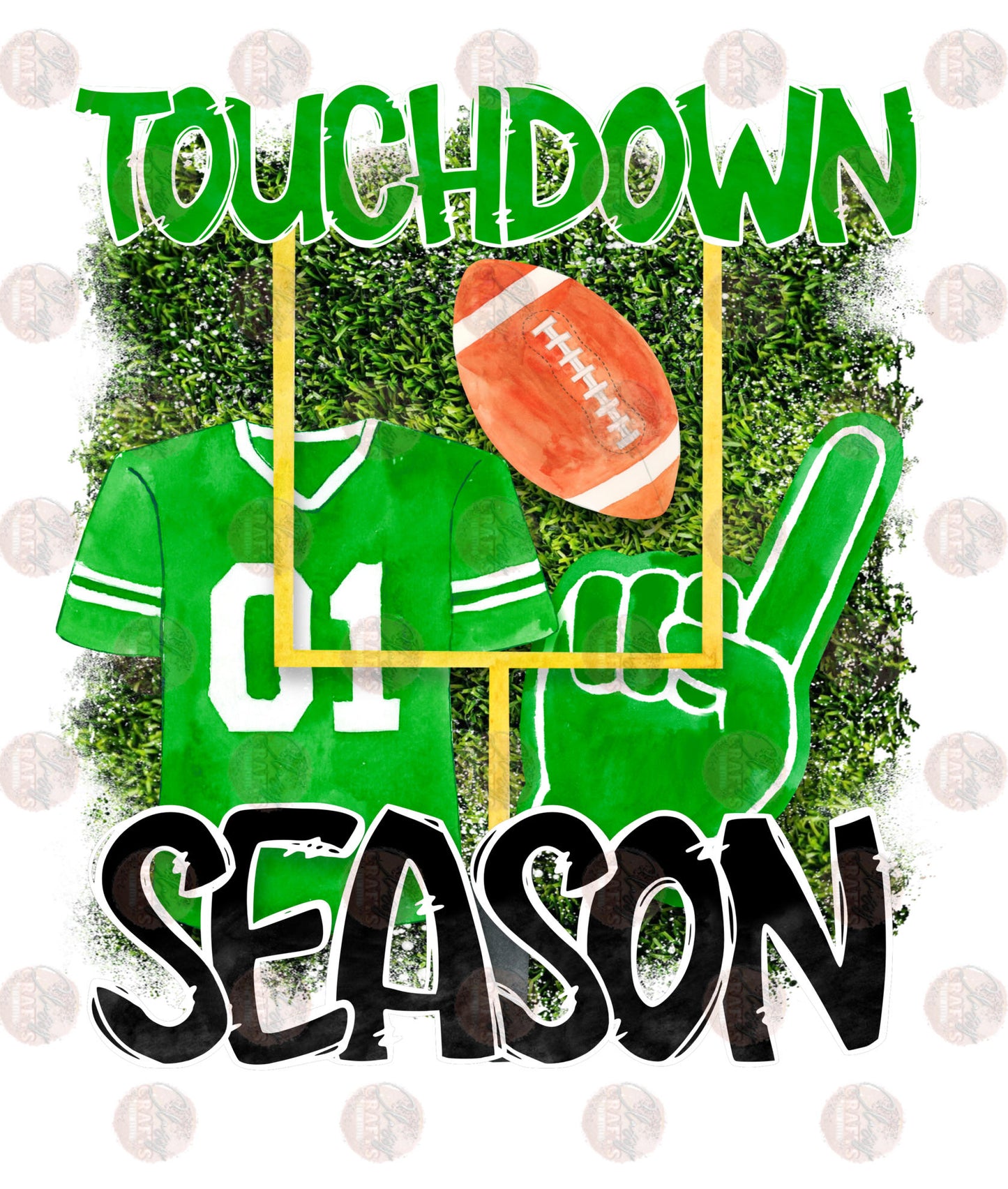 Touchdown Season Green Transfer