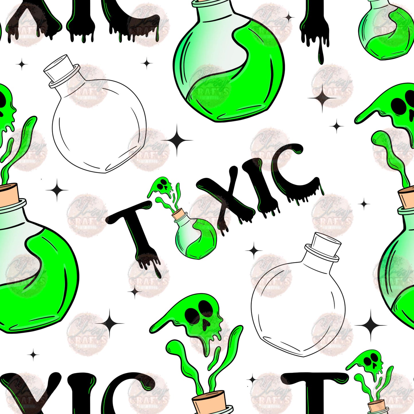 Toxic Potion 1 Seamless Wrap