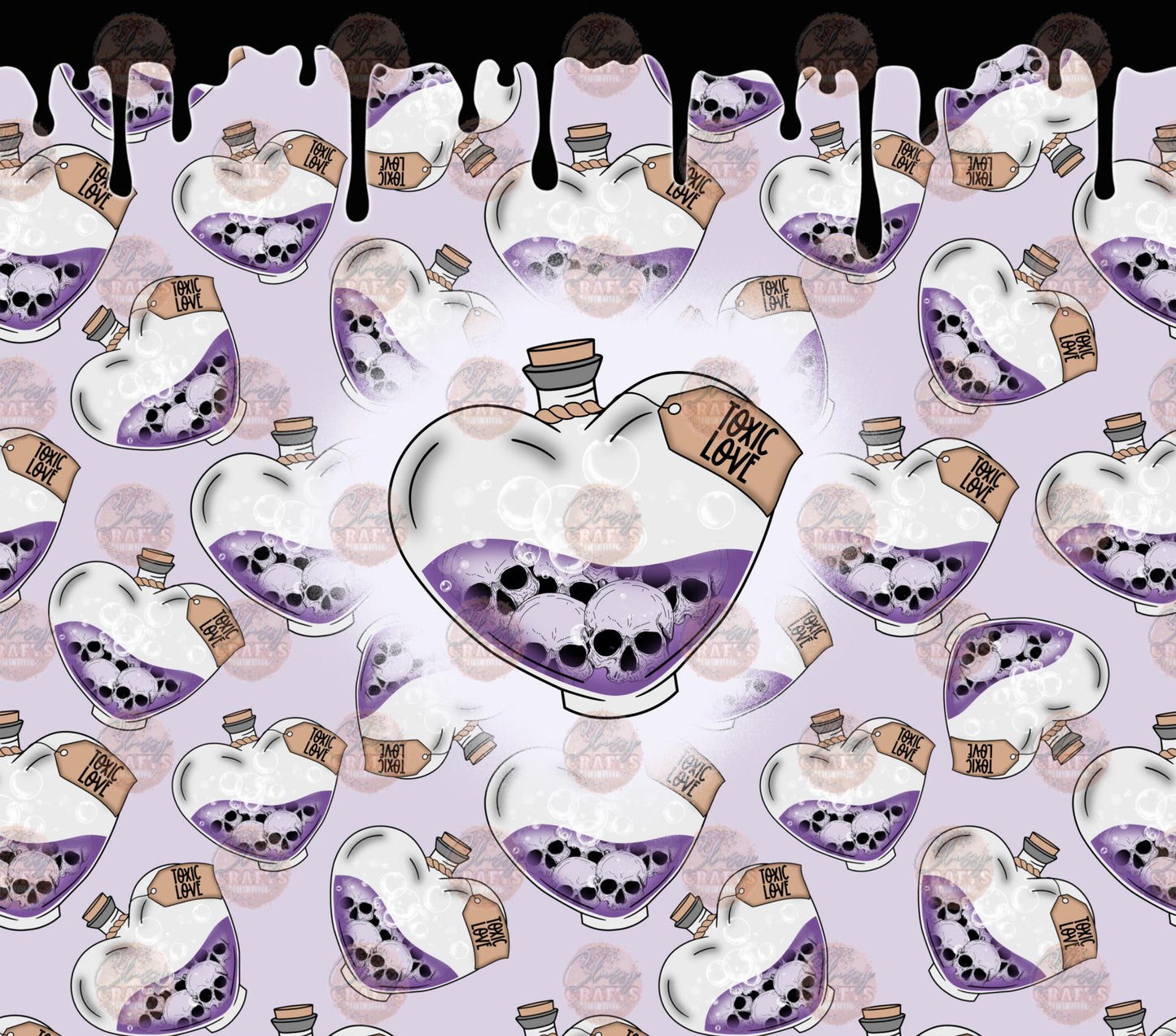 Toxic Love Tumbler Wrap