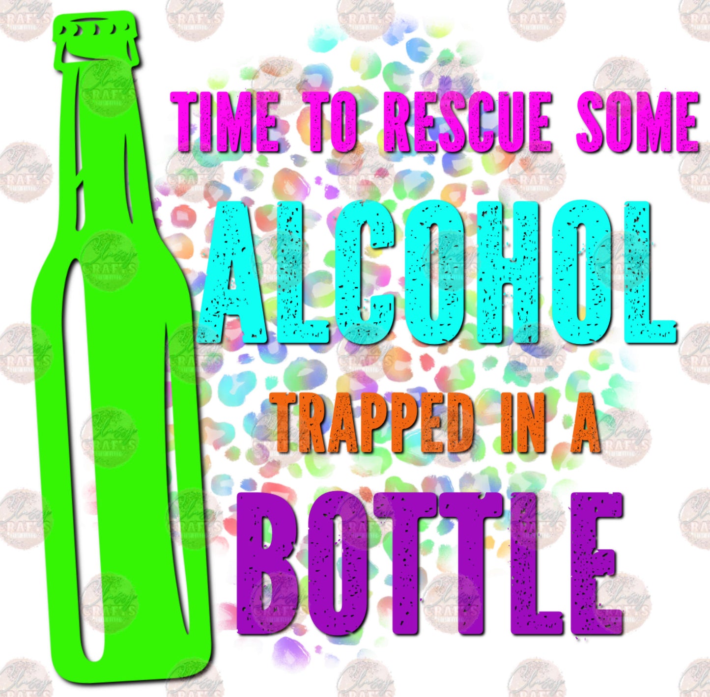 Trapped Alcohol Transfer