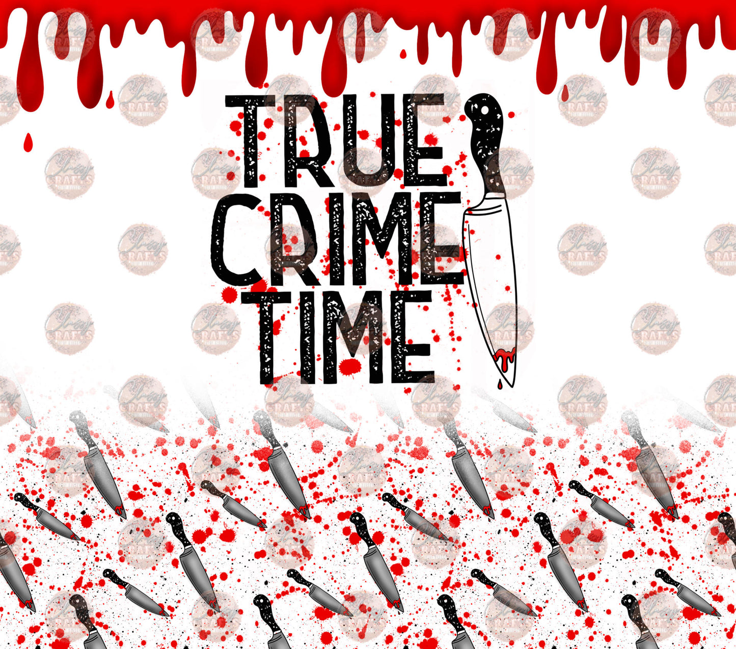 True Crime Time Tumbler Wrap