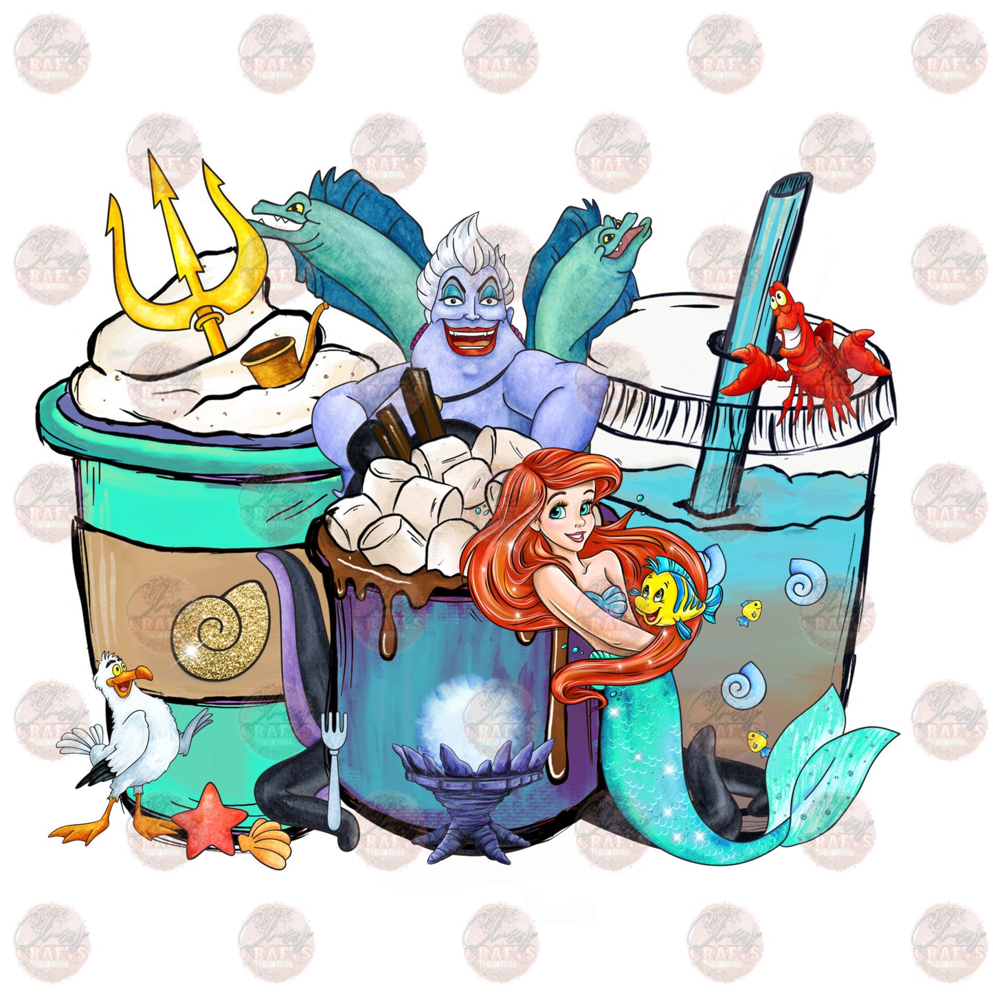 Under The Ocean Coffee Transer