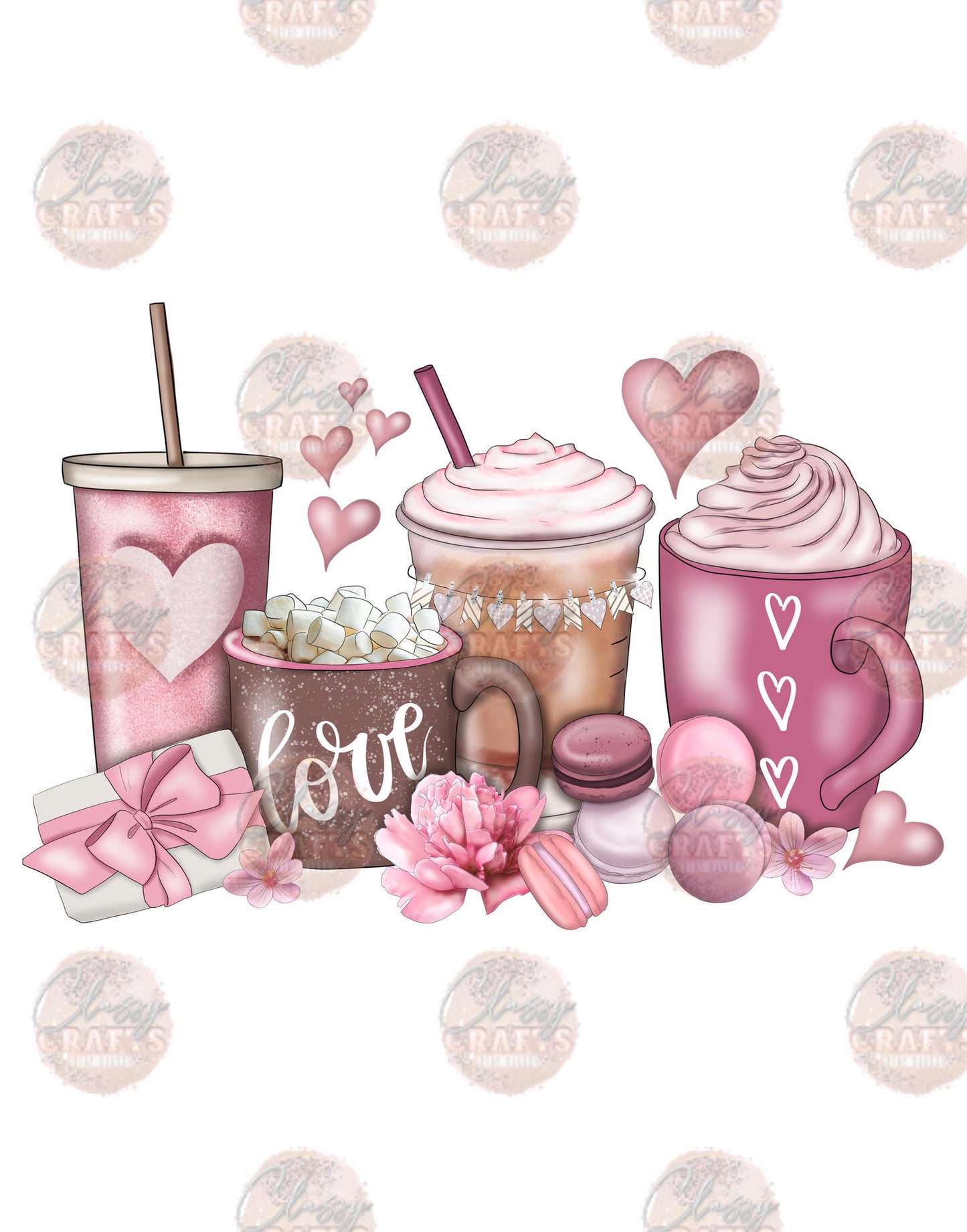 Valentine Coffee Transfer