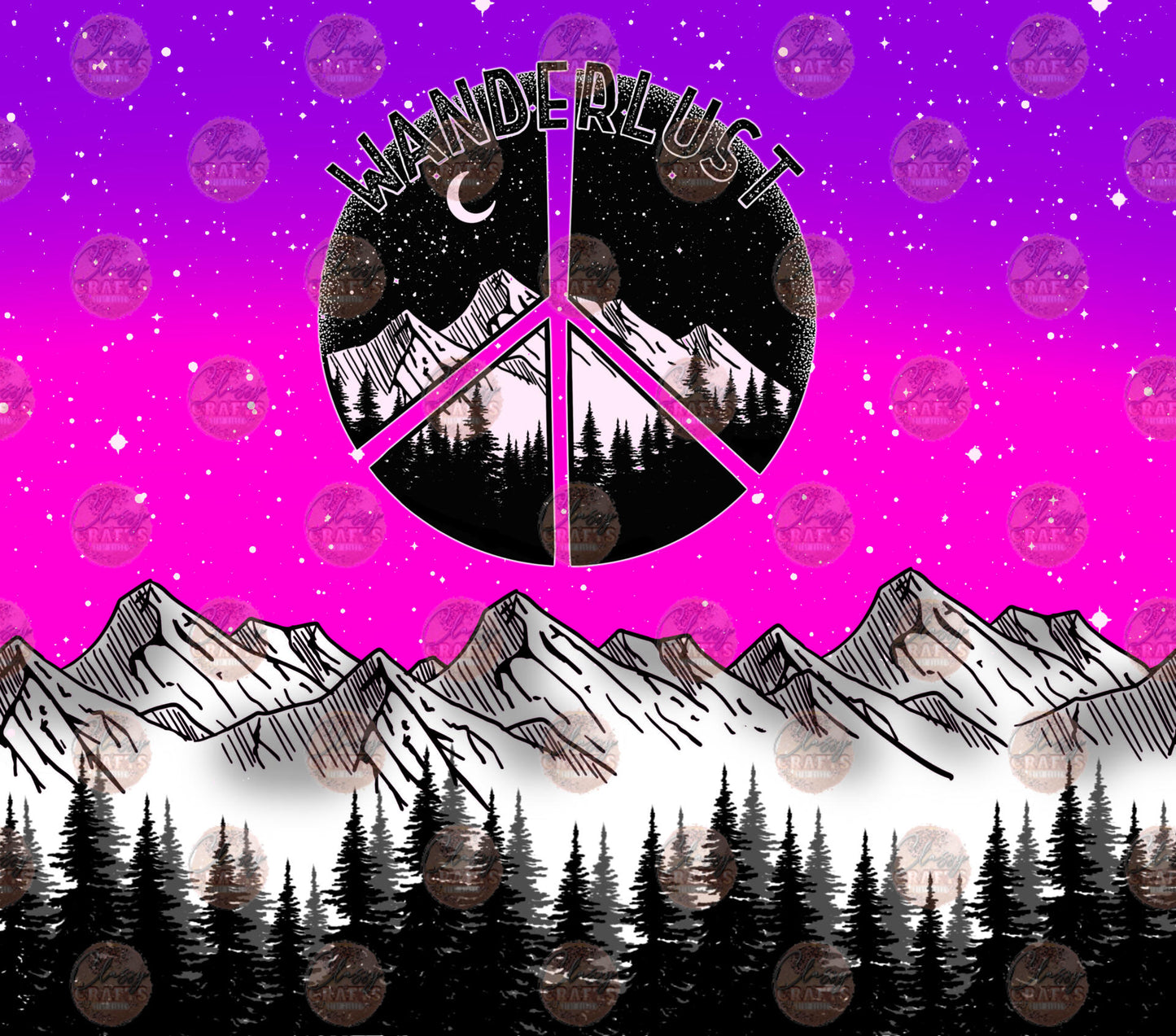 Wanderlust Tumbler Wrap