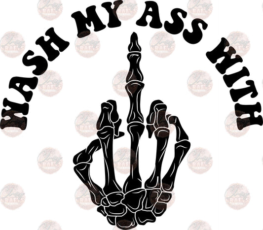 Wash Middle Finger Transfer