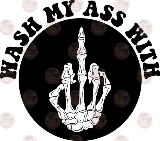 Wash Middle Finger 2 Transfer