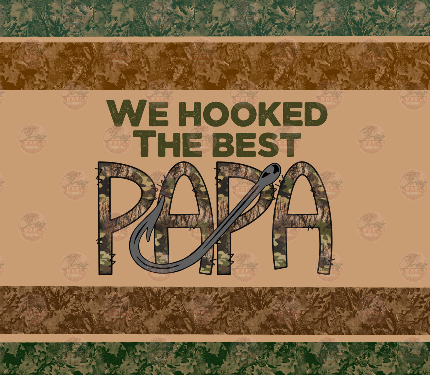 We Hooked The Best Papa Tumbler Wrap
