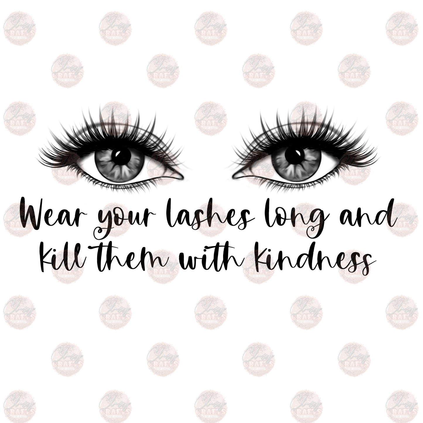 Wear Your Lashes Long Transfer