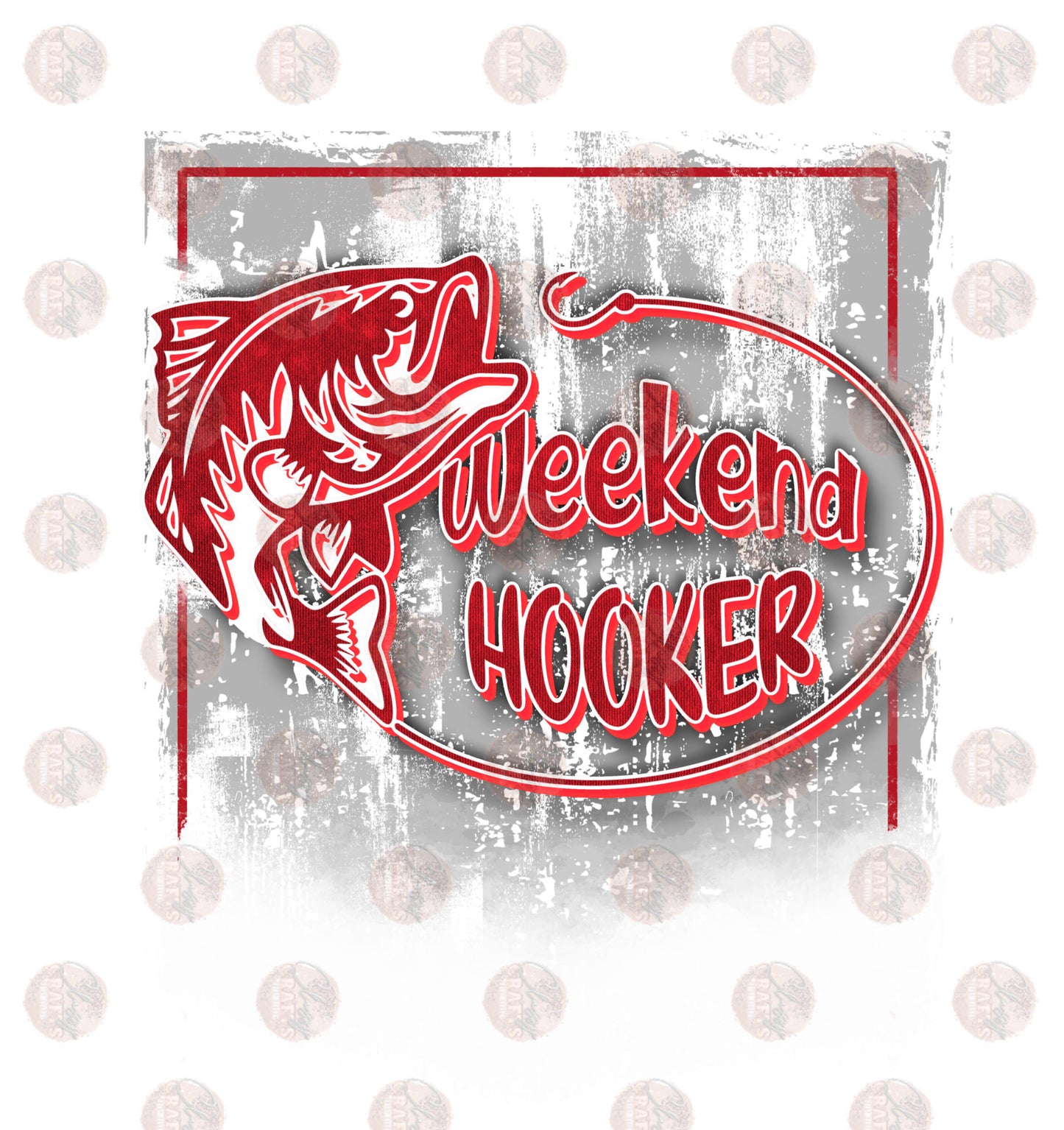 Weekend Hooker Red Transfer
